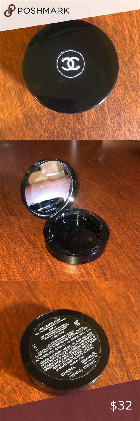 chanel makeup hand mirror|Chanel compact mirror makeup.